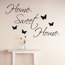 #1 Home Sweet Home wallsticker