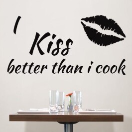 Better than i cook wallsticker